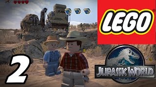 LEGO Jurassic World  Part 2 quotDig Sitequot Gameplay Walkthrough 1080p [upl. by Hayouqes]