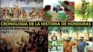 CRONOLOGÍA DE LA HISTORIA DE HONDURAS [upl. by Aubree]