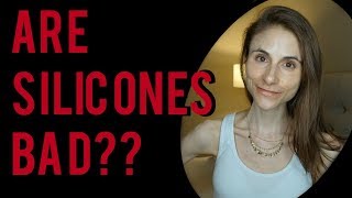 ARE SILICONES BAD DIMETHICONE SKIN amp HAIR Dr Dray [upl. by Akerue]