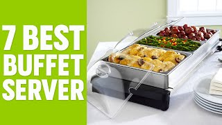 7 Best Food Warmer Tray amp Buffet Server [upl. by Nolyat]