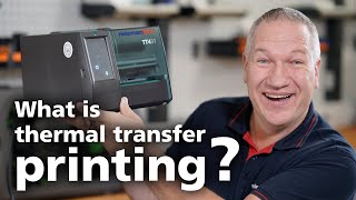 How does a thermal transfer printer work EN [upl. by Aelat]