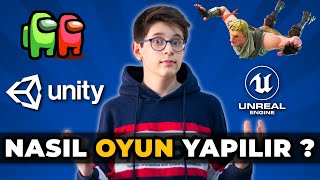 Nasıl OYUN Yapılır  Oyun Yapmak İçin Hangi Programları Kullanmalısınız [upl. by Ltney]