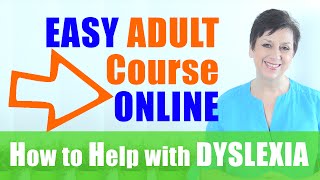 How to Help with ADULT DYSLEXIA  Easy Online Course Review [upl. by Nortna444]