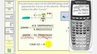 The Installment Loan Formula Determining Remaining Balance [upl. by Borras]