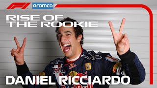 Daniel Ricciardo The Story So Far  Rise of the Rookie  Aramco [upl. by Circosta477]