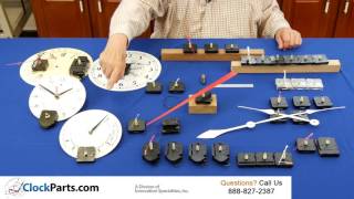 Clock Parts for Every DIY Clock Project [upl. by Scurlock]