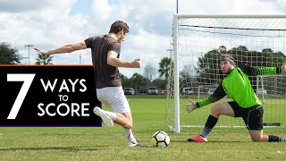 7 Ways to Score MORE GOALS in SOCCERFOOTBALL [upl. by Nivlac]