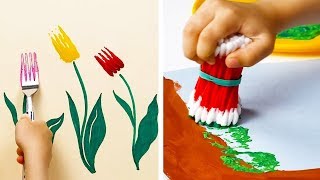 16 TRUCOS DE DIBUJO CREATIVOS PARA NIÑOS [upl. by Elsbeth]