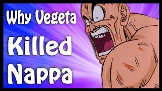 Why Did Vegeta Kill Nappa Explained  Dragon Ball Code [upl. by Buerger]