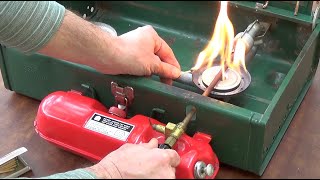 How to Operate a Coleman Camp Stove [upl. by Stoddart]