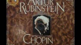 Arthur Rubinstein  Chopin Nocturne Op 9 No 2 in E flat [upl. by Lotsirk]