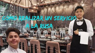 Como realizar un Servicio a la Rusa [upl. by Saqaw]