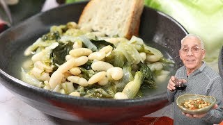 Escarole and Beans  Two Versions [upl. by Naujad]