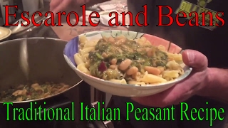 Escarole and beans  how to cook this traditional Italian peasant recipe [upl. by Basir76]