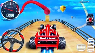 Formula Car Racing Stunts 3D  Impossible Car Mega Ramp Simulator 2021  Android GamePlay [upl. by Weed]