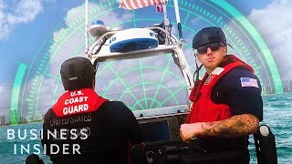 Tracking Drug Smugglers And Unauthorized Migrants With The Coast Guard In Miami [upl. by Ahsiliw772]