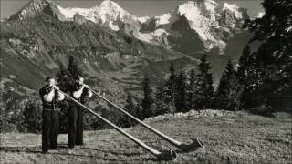 Mountain Call Swiss Alphorn Solo 1953 [upl. by Allin]