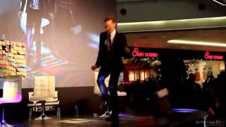 Tom Hiddleston and Benedict Cumberbatch dance off [upl. by Latreese]