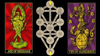 Learn Tarot and the Kabbalah with the AlcheMystic Woodcut Tarot [upl. by Mot]