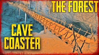 COASTERS amp ZIPLINES IN CAVES  S5 EP15  The Forest [upl. by Sokim]