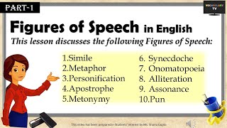 Top22 Figures of Speech in English Part1 [upl. by Irved]