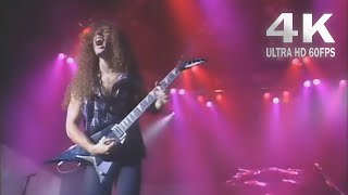 Megadeth  quotTornado of Soulsquot London 92  Remastered 4K 60FPS [upl. by Hackathorn]