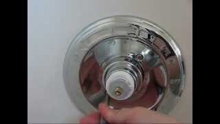 How to Fix a Leaking Delta 1400 Series Tub  Shower Faucet by Replacing the Cartridge [upl. by Helene]