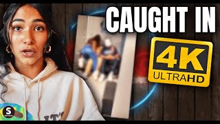 Sienna Mae Gomez CAUGHT IN 4K With Jack WrightSHE REACTS [upl. by Alaj662]