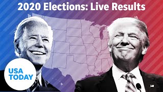 Election 2020 Results Swing states still being decided in race between Trump and Biden  USA TODAY [upl. by Aihsinyt401]