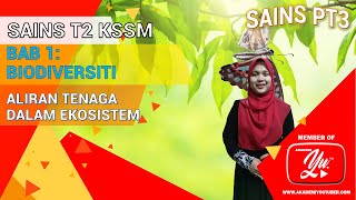 SAINS TINGKATAN 2 BAB 21 ALIRAN TENAGA DALAM EKOSISTEM [upl. by Aerona]