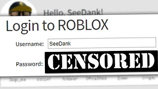 GIVING OUT MY ROBLOX PASSWORD [upl. by Constantina]