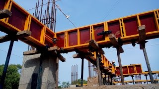 Shuttering How to Install Formwork For Beam  Beam Shuttering Process  Beam Formwork [upl. by Furiya969]