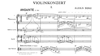 Alban Berg  Violin Concerto 1935 [upl. by Auhesoj]