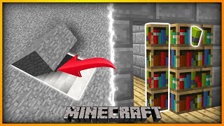 How To Build 5 EASY Secret amp Hidden Doors  Minecraft [upl. by Gretel]