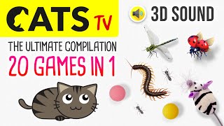 CATS TV  The ULTIMATE Games Compilation 20 in 1 3 HOURS [upl. by Derron186]