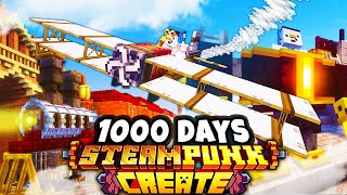 I Survived 1000 Days in STEAMPUNK Minecraft FULL MOVIE [upl. by Foushee]