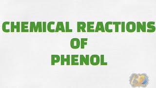 Chemical Reactions of Phenol [upl. by Loftus]