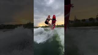 WakeU SURF amp FOIL WITH CHAMPION NOAH FLEGEL [upl. by Gerty]