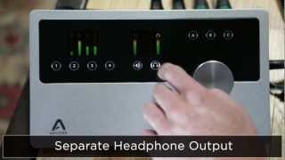 Apogee Quartet  4 IN x 8 OUT audio interface and control center for Mac [upl. by Edd21]