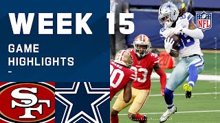 49ers vs Cowboys Week 15 Highlights  NFL 2020 [upl. by Kasey]