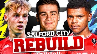 REBUILDING SALFORD CITY FIFA 22 Career Mode [upl. by Wilhelmine43]