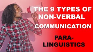 The 9 Types of NonVerbal Communication – Paralinguistics  Seduire International [upl. by Clorinde]