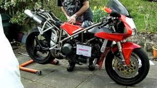 Ducati 916  748  996 timing belt change video 1 [upl. by Huston]