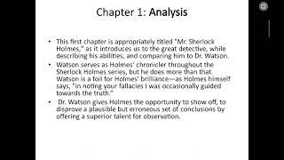 Hound of Baskervilles Summary Analysis Chapter 1 to 4 [upl. by Mafala]