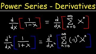 Finding Power Series By Differentiation [upl. by Bridgette]