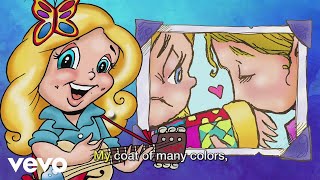 Dolly Parton  Coat of Many Colors Lyric Video [upl. by Hpeseoj]