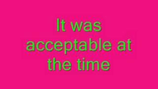 Calvin Harris Acceptable in the 80s lyrics [upl. by Imak]