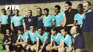 1950 WORLD CUP FINAL MATCH Uruguay 21 Brazil [upl. by Novaat964]