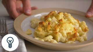 Martha Stewarts Macaroni amp Cheese  Genius Recipes [upl. by Aneleiram936]