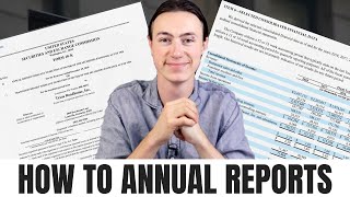 How To Read An Annual Report 10K [upl. by Nerag]